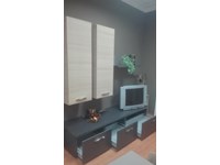 Parete Living componibile modello mughetto di ar-due, particolare cassetti