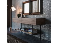 Credenza moderna a due cassetti Horizon di Cattelan