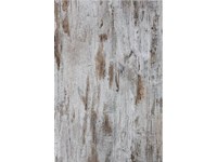 Composizione soggiorno parete attrezzata in legno essenza bronzo e basi a ribalta in legno vintage