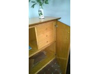 credenza artigianale radica di erable