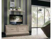 credenza base a due cassettoni su misura personalizzabile le misure e finiture