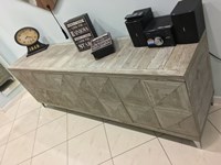 Credenza Madia Dialma Brown finitura ossidata in legno vecchio DB003987