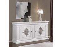 Credenza margherita in legno massello stile classica