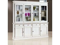 Credenza vetrina bianca mobile artiginale