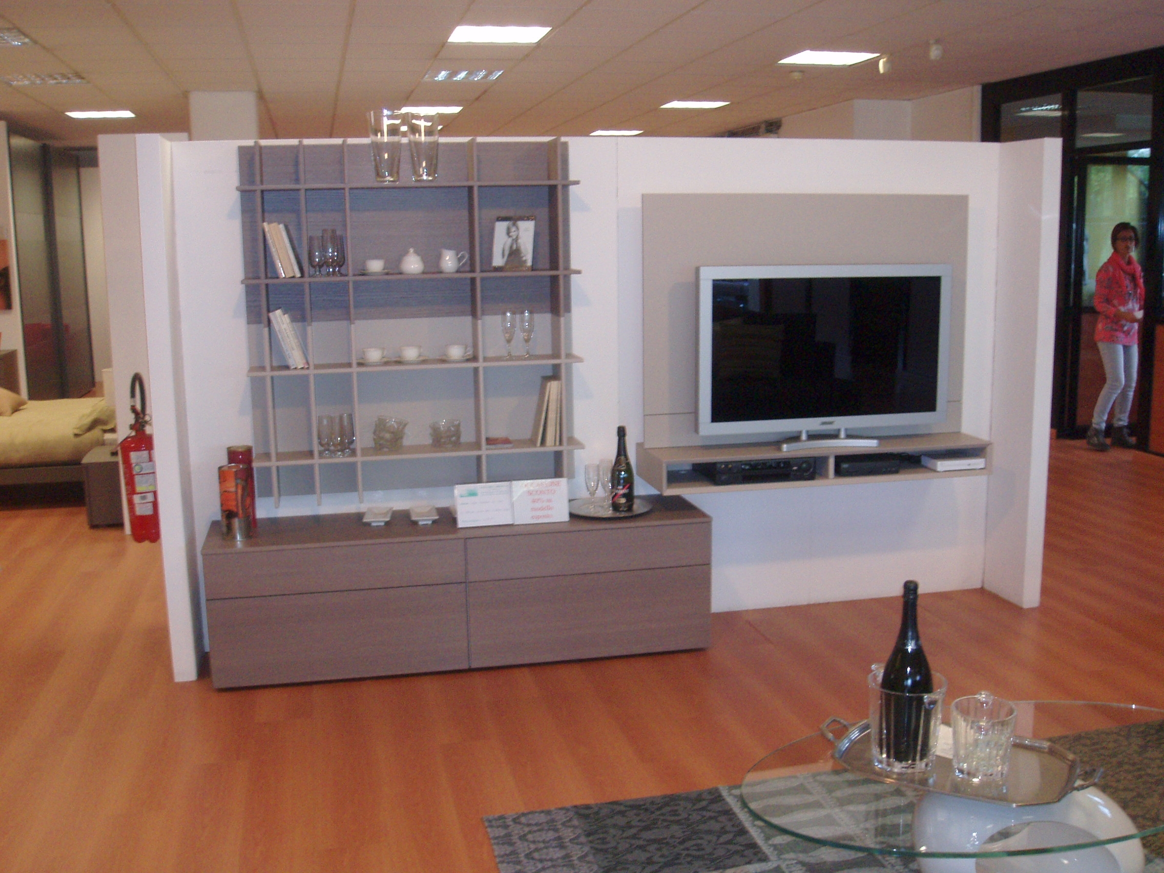 Soggiorno doimo design jazz legno pareti attrezzate moderno ...