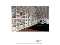 Idealform Soggiorno Libreria book vetrina sistema componibile Legno