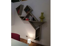 LAGO, libreria TANGRAM laccata