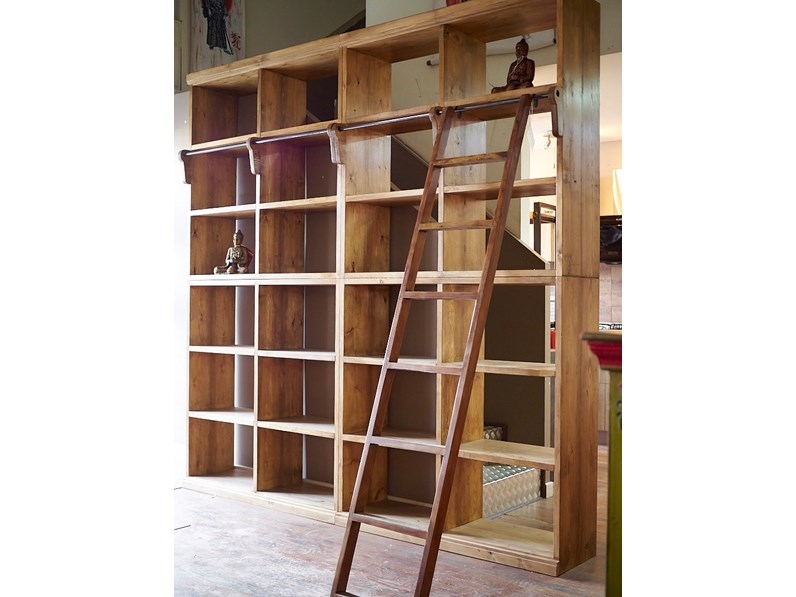 https://www.outletarredamento.it/img/soggiorni/libreria-nature-in-legno-massello-india-con-scala-in-offerta-legno-librerie-design-in-offerta-nuovimondi-outlet_N3_304742.jpg
