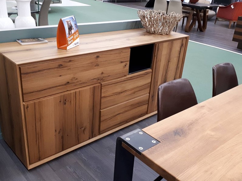 Madia Alta corte in legno Nook a prezzo Outlet