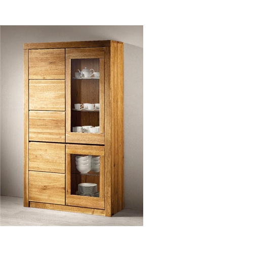 Credenza in legno massello di rovere sconto 48% soggiorni a ... Madia cucina
