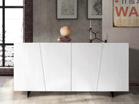 MADIA IN ABETE BIANCO SPAZZOLATO DESIGNE