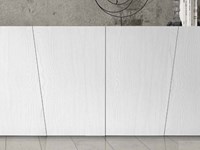 MADIA IN ABETE BIANCO SPAZZOLATO DESIGNE