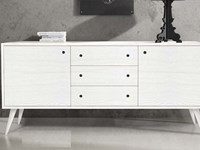 MADIA IN ABETE SPAZZOLATO ROVERE E BIANCO