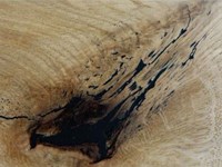 Madia 3 ante legno massello piedi vetro cristallo