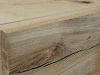 Madia 3 ante legno massello piedi vetro cristallo