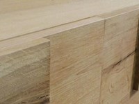 Madia 3 ante legno massello piedi vetro cristallo