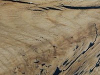 Madia 3 ante legno massello piedi vetro cristallo