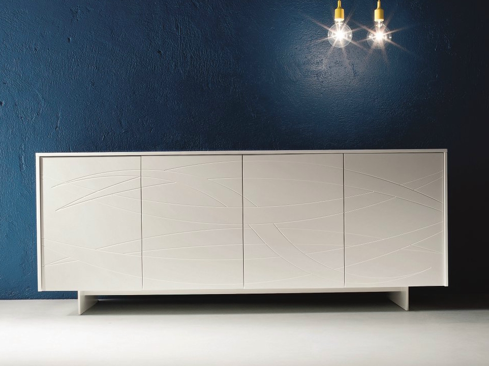 Madia Moderna Fiamma Laccata Soggiorni a prezzi scontati