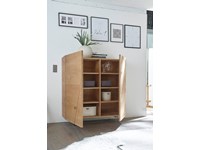 Credenza moderna in legno massello rovere scontata -45%