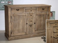 madia legno naturale