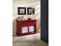 Credenza stile Country con ante scorrevoli
