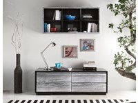 cassettone mobile porta tv in legno