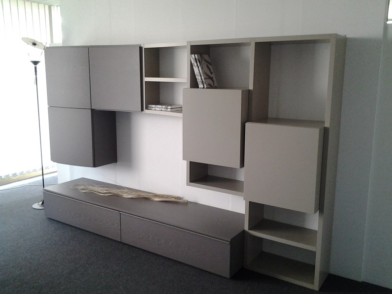 Soggiorno 302 Laccato Opaco Pareti attrezzate Moderno Soggiorno 302 Laccato Opaco Pareti attrezzate Moderno