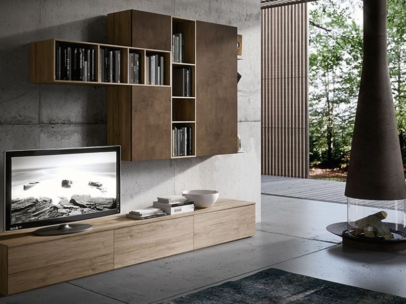 Nuovi Mondi Cucine Soggiorno Parete soggiorno lineare essential rame ... Nuovi Mondi Cucine Soggiorno Parete soggiorno lineare essential rame ...