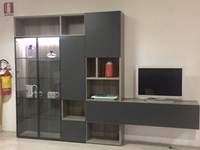 Orme Soggiorno Living Laccato Opaco Pareti attrezzate