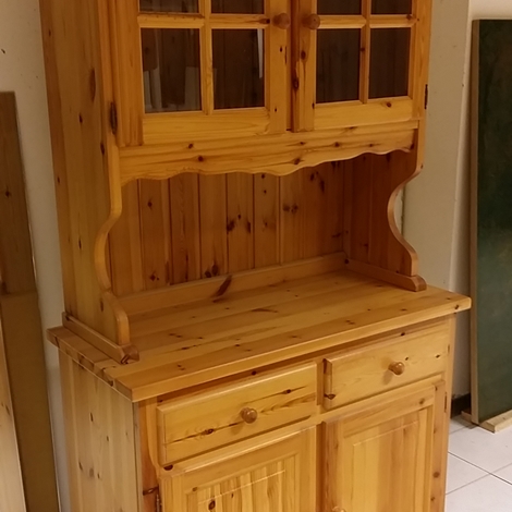 Outlet mobili in pino massello soggiorni a prezzi scontati Mobile dispensa cucina pino