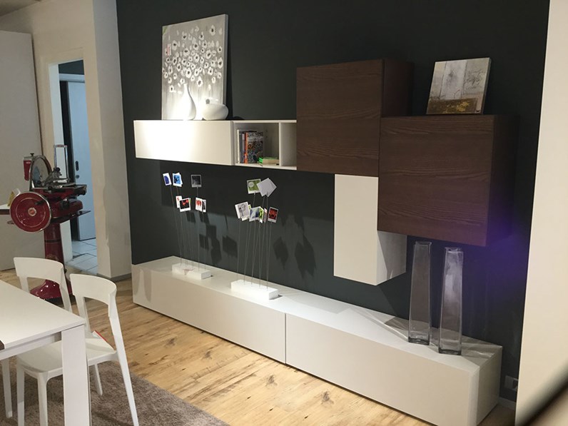 Parete attrezzata 302.1 napol offerta outlet Parete attrezzata offerta