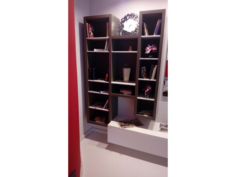 Parete attrezzata Exential Spar OFFERTA OUTLET Parete attrezzata Exential Spar OFFERTA OUTLET