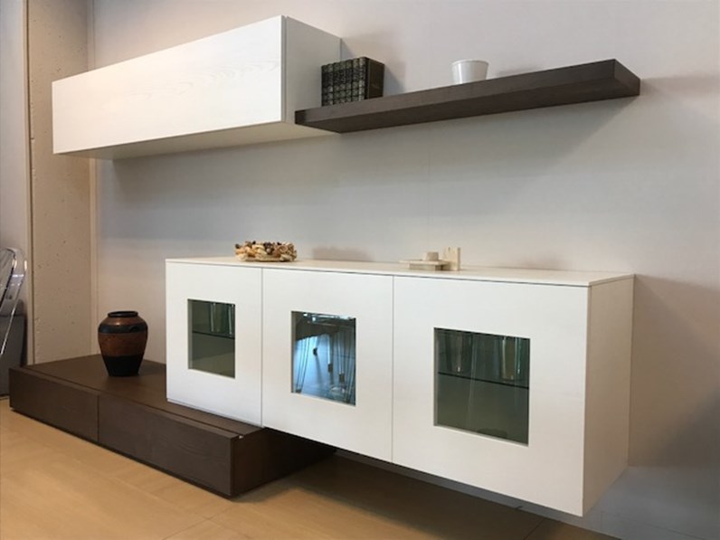Parete attrezzata horizon mobilgam offerta outlet Parete attrezzata offerta