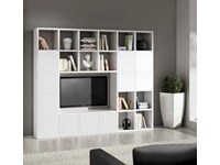 libreria con l'applicazione delle ante