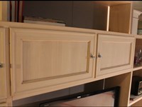 Parete attrezzata in stile moderno Pacema in legno Offerta Outlet
