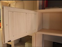 Parete attrezzata in stile moderno Pacema in legno Offerta Outlet