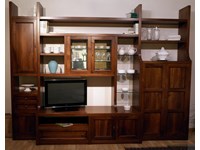 Parete libreria classica Artigianale