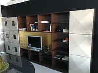 Parete tv soggiorno Besana modello Globe