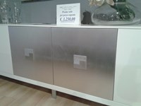 Pedretti A&C Soggiorno Credenza moderna laccata bianco opaco