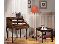 Scrittoio a rullo con piano estraibile