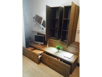 Soggiorno Area Arredamenti L 210 in laminato materico spessore 2,2 cm finitura Sherwood