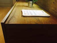 Soggiorno Area Arredamenti L 210 in laminato materico spessore 2,2 cm finitura Sherwood
