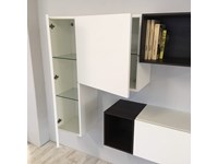 Soggiorno Armobil Laccato Bianco e Rovere -62%