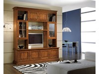 mobile soggiorno in legno stile classico provenzale