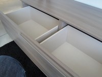 laminato materico parete attrezzata