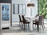 Soggiorno completo stile moderno modello Max Bianco Laccato cod. 66
