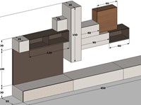 Composizione B - Soggiorno Spazio