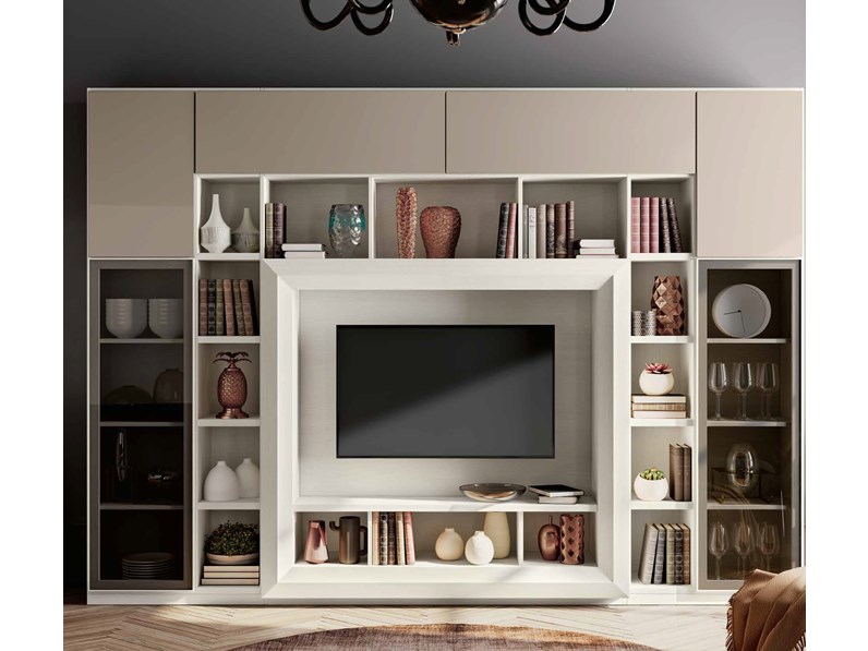 Soggiorno con porta tv fine serie Soggiorno con porta tv fine serie
