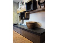 mobile soggiorno moderno in legno e bambu in offerta