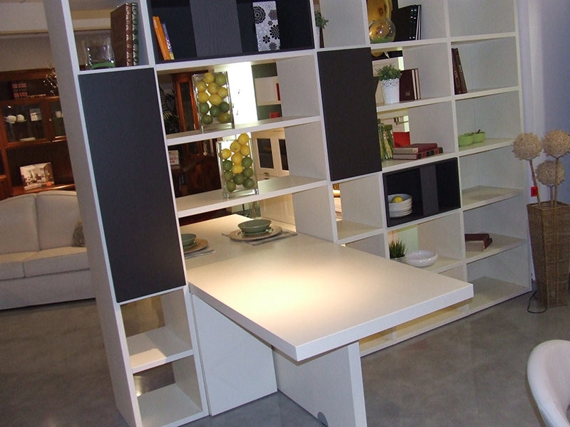 Credenza Con Tavolo A Scomparsa Angoliera Scantonata Tirolese In